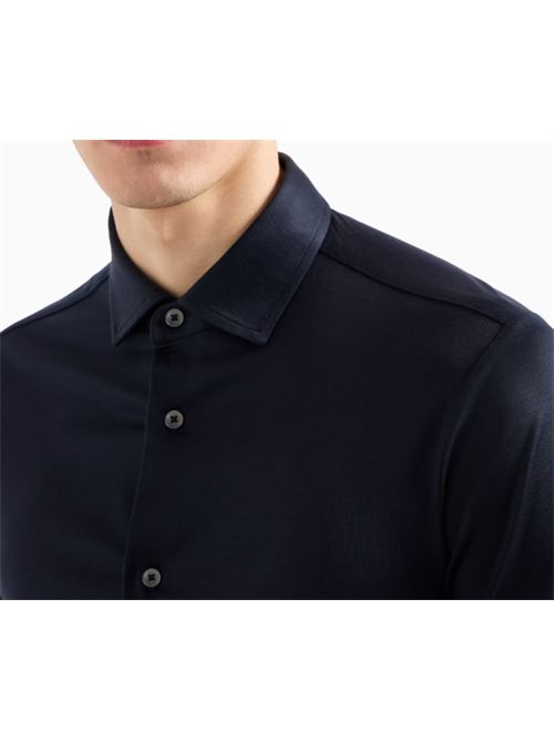 ASV SHIRT EMPORIO ARMANI | 8N1CG1.1JUVZ0920 BLU NAVY